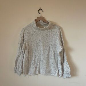 Madewell MWL Donegal Size Medium Mockneck Sweatshirt